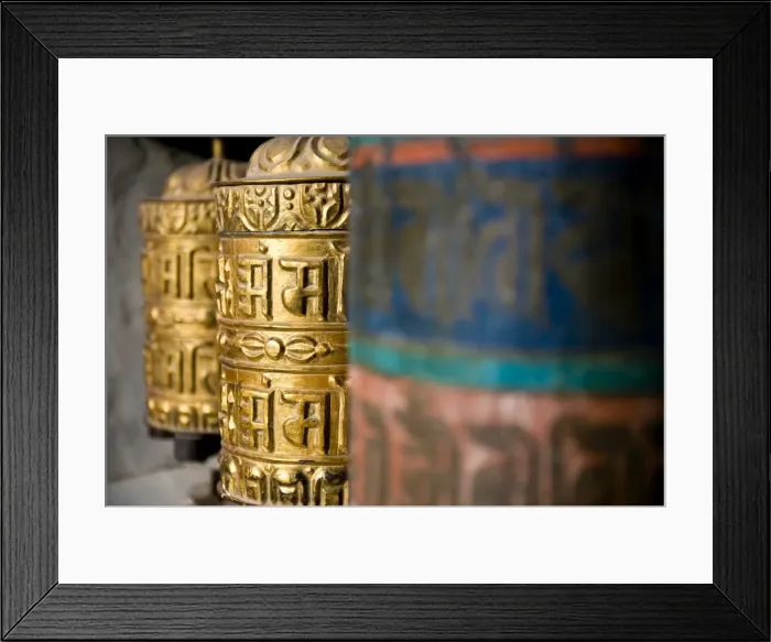 Framed Print : Buddhist prayer wheels, Namche Gompa (Monastery), Namche Bazaar, Solu Khumbu Region, Nepal, Asia Framed Print : Buddhist prayer wheels, Namche Gompa (Monastery), Namche Bazaar, Solu Khumbu Region, Nepal, Asia