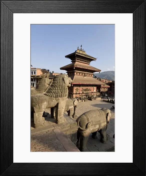 Framed Print : Bhairabnath Mandir, Bhaktapur, UNESCO World Heritage Site, Kathmandu Valley, Nepal, Asia Framed Print : Bhairabnath Mandir, Bhaktapur, UNESCO World Heritage Site, Kathmandu Valley, Nepal, Asia
