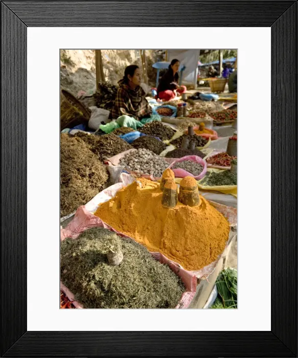 Framed Print : Market stall, Dakshinkali Shrine, Kathmandu Valley, Nepal, Asia Framed Print : Market stall, Dakshinkali Shrine, Kathmandu Valley, Nepal, Asia