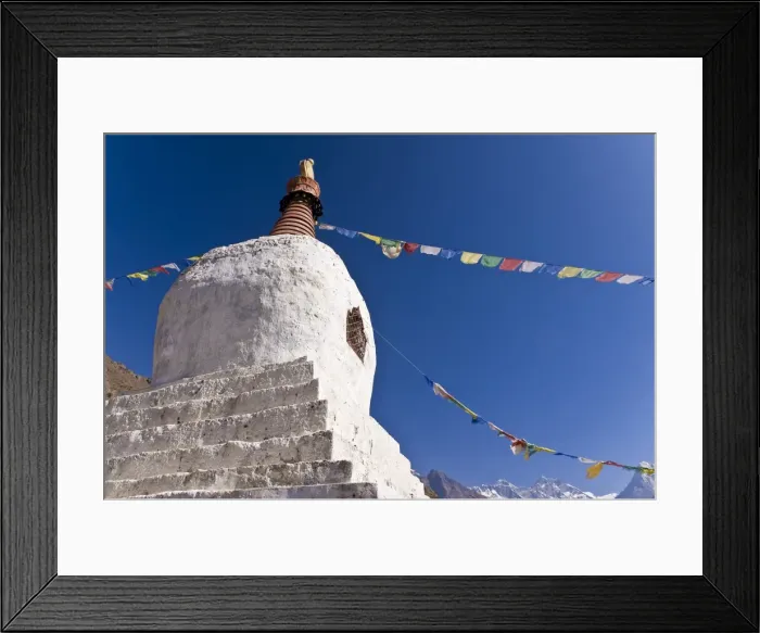 Framed Print : Chorten, Khumbu (Everest) Region, Nepal, Himalayas, Asia Framed Print : Chorten, Khumbu (Everest) Region, Nepal, Himalayas, Asia