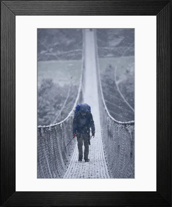 Framed Print : Footbridge, Dodh Kosi River, Khumbu (Everest) Region, Nepal, Himalayas, Asia Framed Print : Footbridge, Dodh Kosi River, Khumbu (Everest) Region, Nepal, Himalayas, Asia