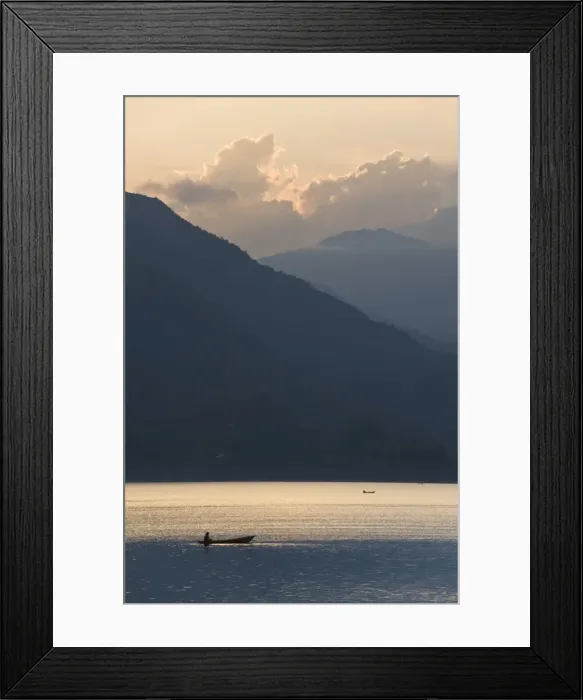 Framed Print : Phewa Tal Lake, Pokhara, Western Hills, Nepal, Himalayas, Asia Framed Print : Phewa Tal Lake, Pokhara, Western Hills, Nepal, Himalayas, Asia