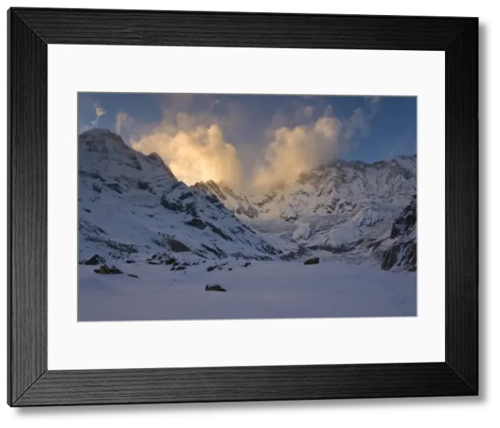 Framed Print : Annapurna Base Camp, Annapurna Himal, Nepal, Himalayas, Asia Framed Print : Annapurna Base Camp, Annapurna Himal, Nepal, Himalayas, Asia