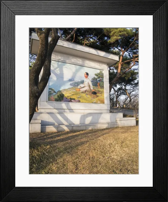 Framed Print : Picture of Kim Il Sung as a boy, Mangyondae Revolutionary site, the birthplace of President Kim Il Sung, Pyongyang, Democratic Peoples Republic of Korea (DPRK), North Korea, Asia Framed Print : Picture of Kim Il Sung as a boy, Mangyondae Revolutionary site, the birthplace of President Kim Il Sung, Pyongyang, Democratic Peoples Republic of Korea (DPRK), North Korea, Asia