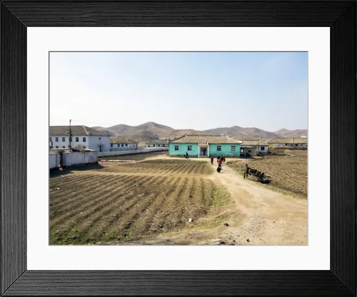 Framed Print : Countryside between Pyongyang and Kaesong, Democratic Peoples Republic of Korea (DPRK), North Korea, Asia Framed Print : Countryside between Pyongyang and Kaesong, Democratic Peoples Republic of Korea (DPRK), North Korea, Asia
