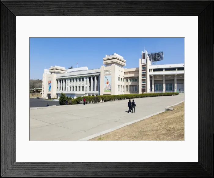 Framed Print : Kim Il Sung Stadium, Pyongyang, Democratic Peoples Republic of Korea (DPRK), North Korea, Asia Framed Print : Kim Il Sung Stadium, Pyongyang, Democratic Peoples Republic of Korea (DPRK), North Korea, Asia