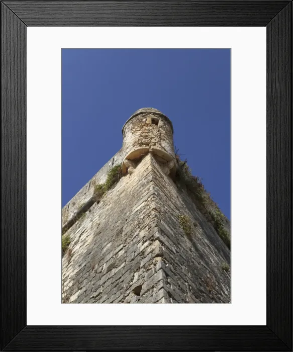 Framed Print : The walls and a guard turret in the medieval Fortezza, or castle, in Rethymnon, Crete, Greek Islands, Greece, Europe Framed Print : The walls and a guard turret in the medieval Fortezza, or castle, in Rethymnon, Crete, Greek Islands, Greece, Europe