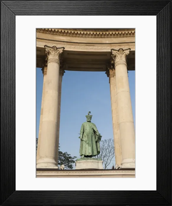 Framed Print : Statue of Istvan Bocskai, Millennium Monument, Hosok Tere (Heroes Square), Budapest, Hungary, Europe Framed Print : Statue of Istvan Bocskai, Millennium Monument, Hosok Tere (Heroes Square), Budapest, Hungary, Europe