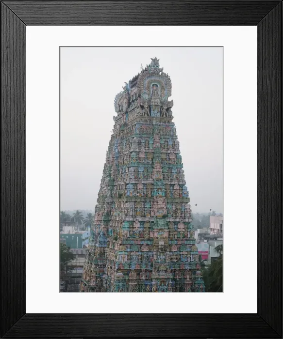 Framed Print : Tower of Kumbakonam temple, Kumbakonam, Tamil Nadu, India, Asia Framed Print : Tower of Kumbakonam temple, Kumbakonam, Tamil Nadu, India, Asia