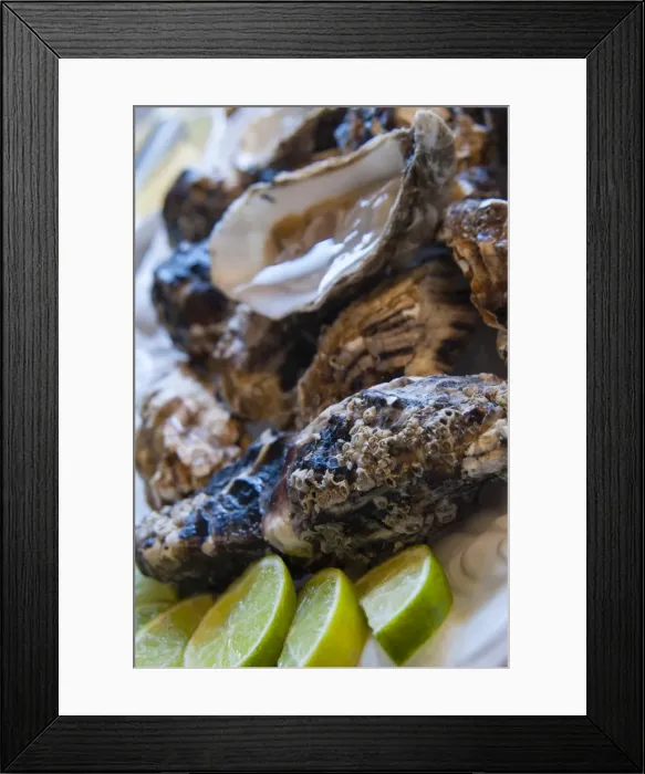 Framed Print : Oysters, Kilkenny, County Kilkenny, Leinster, Republic of Ireland (Eire), Europe Framed Print : Oysters, Kilkenny, County Kilkenny, Leinster, Republic of Ireland (Eire), Europe