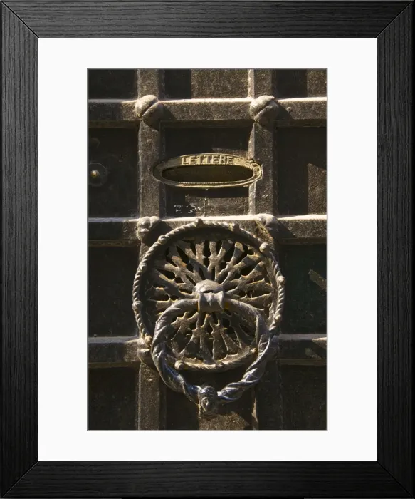 Framed Print : A beautiful brass door with its letter box, Venice, Veneto, Italy, Europe Framed Print : A beautiful brass door with its letter box, Venice, Veneto, Italy, Europe