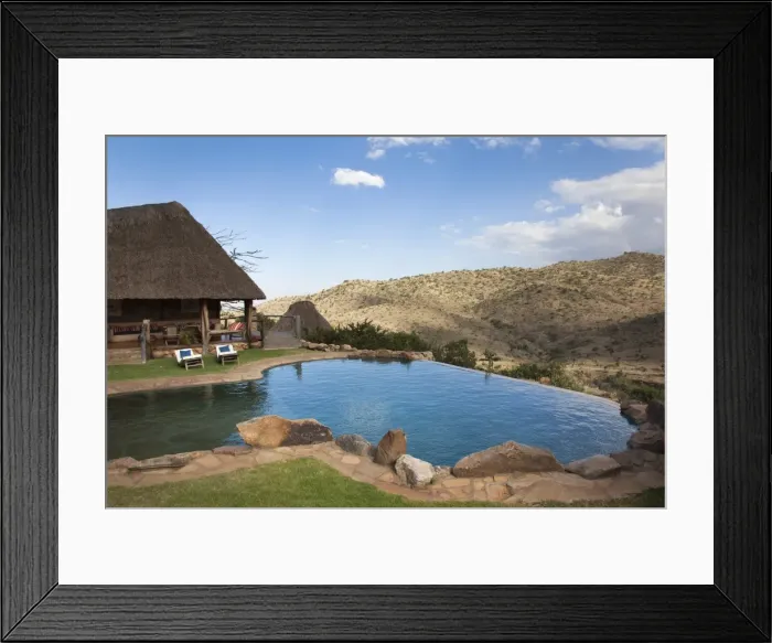 Framed Print : Infinity pool and view from Borana luxury safari lodge, Laikipia, Kenya, East Africa, Africa Framed Print : Infinity pool and view from Borana luxury safari lodge, Laikipia, Kenya, East Africa, Africa
