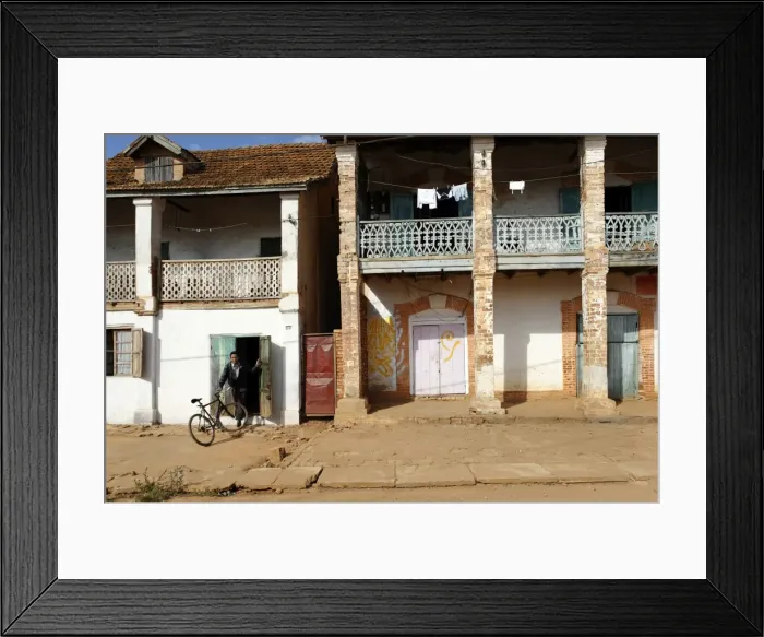 Framed Print : The main street, Ambalavao, southern part of the Central Highlands, Madagascar, Africa Framed Print : The main street, Ambalavao, southern part of the Central Highlands, Madagascar, Africa