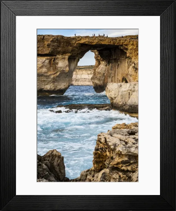 Framed Print : Famous sea arch, the Azure Window, Gozo, Malta, Mediterranean, Europe Framed Print : Famous sea arch, the Azure Window, Gozo, Malta, Mediterranean, Europe