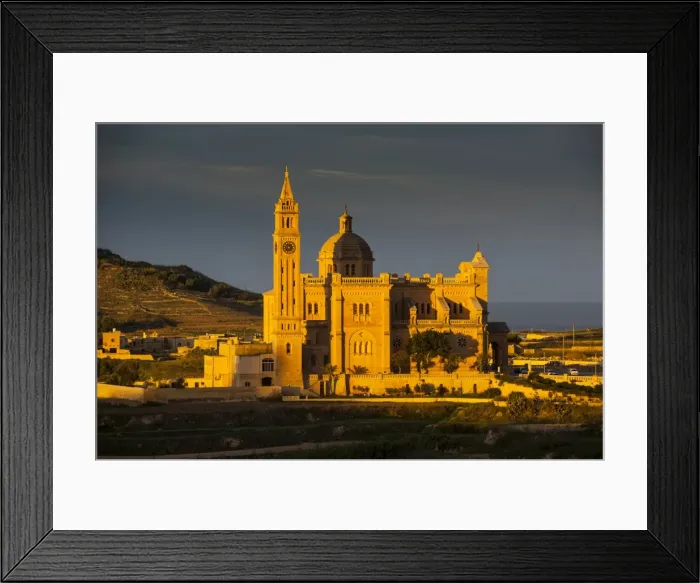 Framed Print : Basilica Ta Pinu, Gozo, Malta, Europe Framed Print : Basilica Ta Pinu, Gozo, Malta, Europe