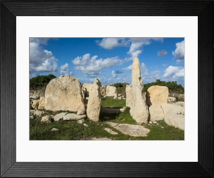 Framed Print : Prehistoric temple of Haqar Qim, UNESCO World Heritage Site, Malta, Europe Framed Print : Prehistoric temple of Haqar Qim, UNESCO World Heritage Site, Malta, Europe