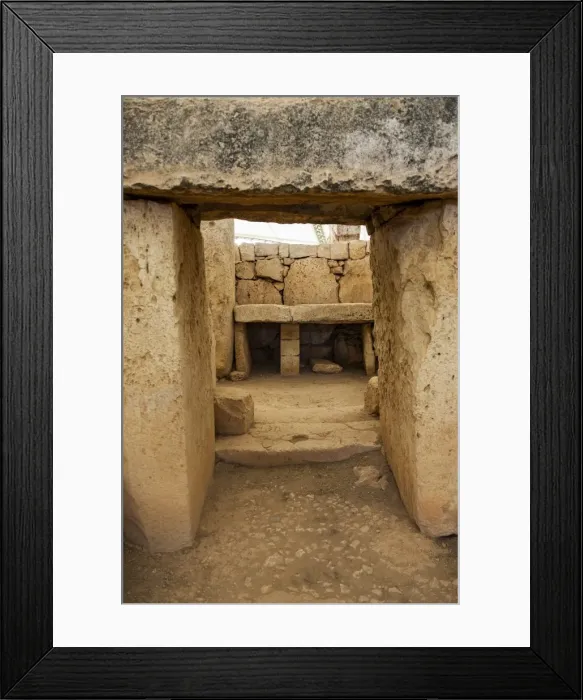 Framed Print : Prehistoric temple of Mnajdra, UNESCO World Heritage Site, Malta, Europe Framed Print : Prehistoric temple of Mnajdra, UNESCO World Heritage Site, Malta, Europe