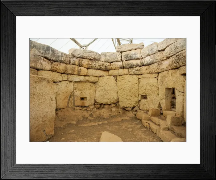 Framed Print : Prehistoric temple of Mnajdra, UNESCO World Heritage Site, Malta, Europe Framed Print : Prehistoric temple of Mnajdra, UNESCO World Heritage Site, Malta, Europe