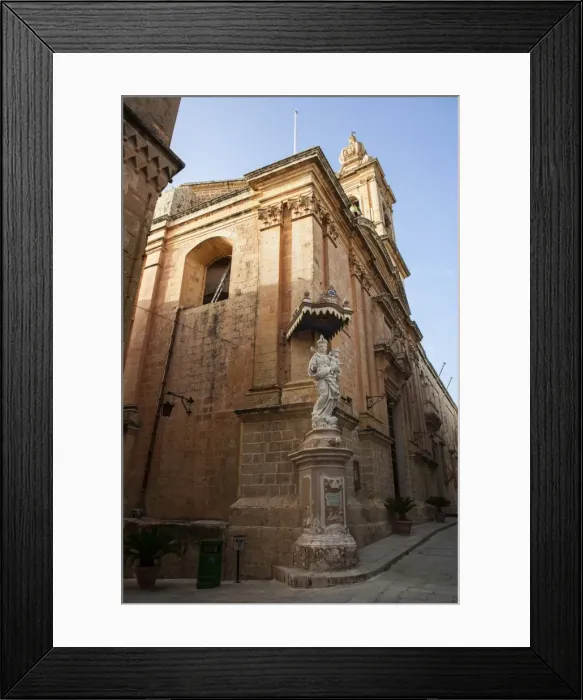 Framed Print : The town of Imdima (Mdina), Malta, Europe Framed Print : The town of Imdima (Mdina), Malta, Europe