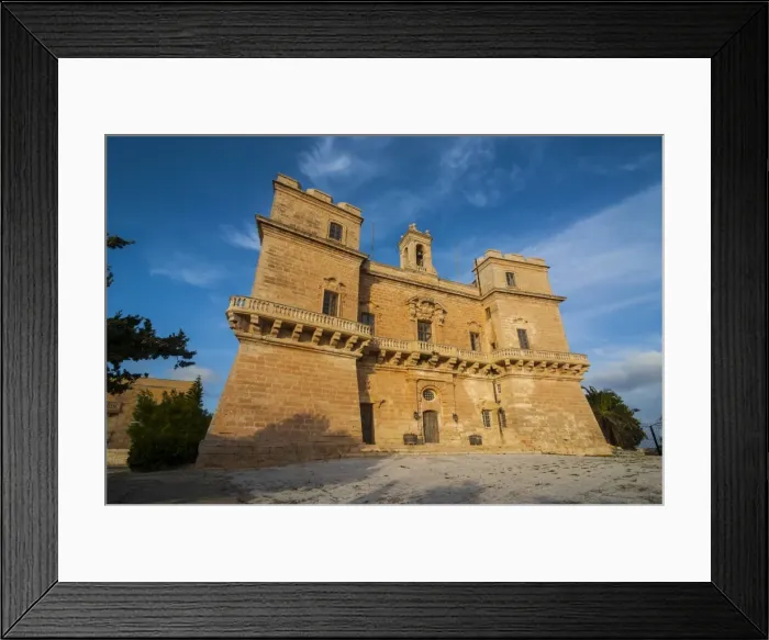 Framed Print : Selmun Palace, Malta, Europe Framed Print : Selmun Palace, Malta, Europe