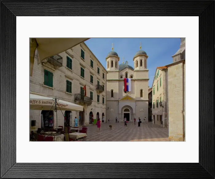 Framed Print : St. Nicholas Church, Luke Square, Old Town, UNESCO World Heritage Site, Kotor, Montenegro, Europe Framed Print : St. Nicholas Church, Luke Square, Old Town, UNESCO World Heritage Site, Kotor, Montenegro, Europe