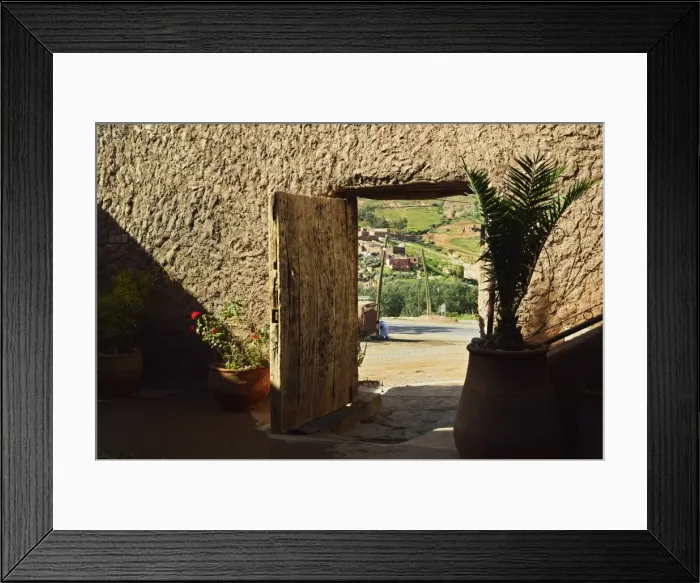 Framed Print : Doorway, near Tahnaout, High Atlas, Morocco, North Africa, Africa Framed Print : Doorway, near Tahnaout, High Atlas, Morocco, North Africa, Africa