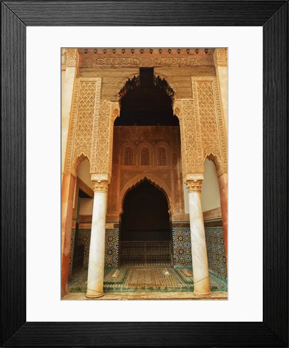 Framed Print : Saadian Tombs, Medina, Marrakesh, Morocco, North Africa, Africa Framed Print : Saadian Tombs, Medina, Marrakesh, Morocco, North Africa, Africa