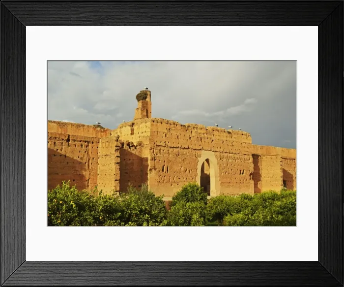 Framed Print : Palais Badi (El Badi Palace), Medina, Marrakesh, Morocco, North Africa, Africa Framed Print : Palais Badi (El Badi Palace), Medina, Marrakesh, Morocco, North Africa, Africa