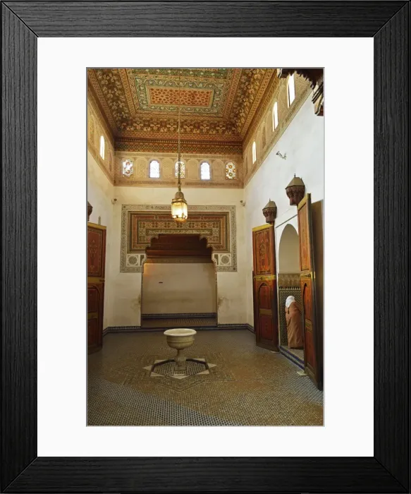 Framed Print : Interior of Palais Bahia, Medina, Marrakesh, Morocco, North Africa, Africa Framed Print : Interior of Palais Bahia, Medina, Marrakesh, Morocco, North Africa, Africa