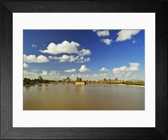 Framed Print : Basin, La Menara (Menara Gardens), Marrakesh, Morocco, North Africa, Africa Framed Print : Basin, La Menara (Menara Gardens), Marrakesh, Morocco, North Africa, Africa