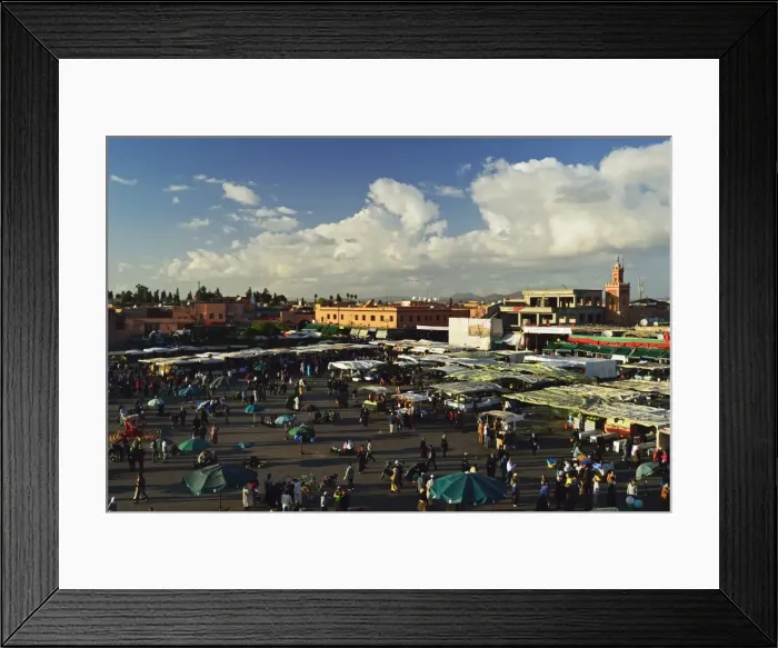 Framed Print : Jemaa El Fna, Medina, Marrakesh, Morocco, North Africa, Africa Framed Print : Jemaa El Fna, Medina, Marrakesh, Morocco, North Africa, Africa