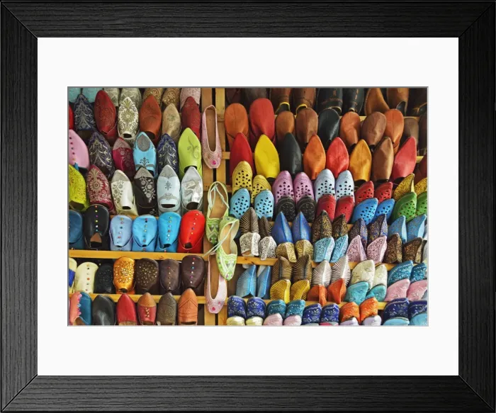 Framed Print : Display of merchandise, Essaouira, Morocco, North Africa, Africa Framed Print : Display of merchandise, Essaouira, Morocco, North Africa, Africa