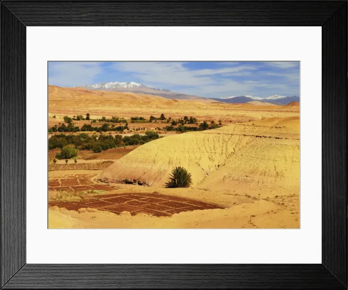 Framed Print : View of High Atlas mountains, Ait-Benhaddou, Morocco, North Africa, Africa Framed Print : View of High Atlas mountains, Ait-Benhaddou, Morocco, North Africa, Africa