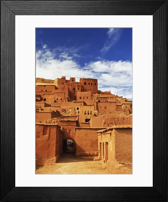 Framed Print : Kasbah of Ait-Benhaddou, UNESCO World Heritage Site, Morocco, North Africa, Africa Framed Print : Kasbah of Ait-Benhaddou, UNESCO World Heritage Site, Morocco, North Africa, Africa