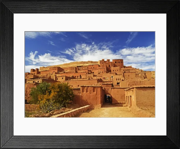 Framed Print : Kasbah of Ait-Benhaddou, UNESCO World Heritage Site, Morocco, North Africa, Africa Framed Print : Kasbah of Ait-Benhaddou, UNESCO World Heritage Site, Morocco, North Africa, Africa