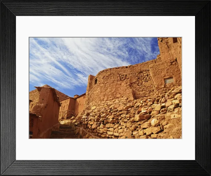 Framed Print : Kasbah of Ait-Benhaddou, UNESCO World Heritage Site, Morocco, North Africa, Africa Framed Print : Kasbah of Ait-Benhaddou, UNESCO World Heritage Site, Morocco, North Africa, Africa