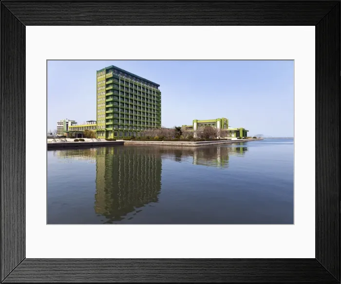 Framed Print : Songdowan Hotel, Wonsan, Democratic Peoples Republic of Korea (DPRK), North Korea, Asia Framed Print : Songdowan Hotel, Wonsan, Democratic Peoples Republic of Korea (DPRK), North Korea, Asia