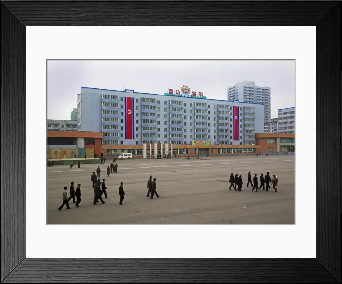 Framed Print : Typical city architecture, Pyongyang, Democratic Peoples Republic of Korea (DPRK), North Korea, Asia Framed Print : Typical city architecture, Pyongyang, Democratic Peoples Republic of Korea (DPRK), North Korea, Asia
