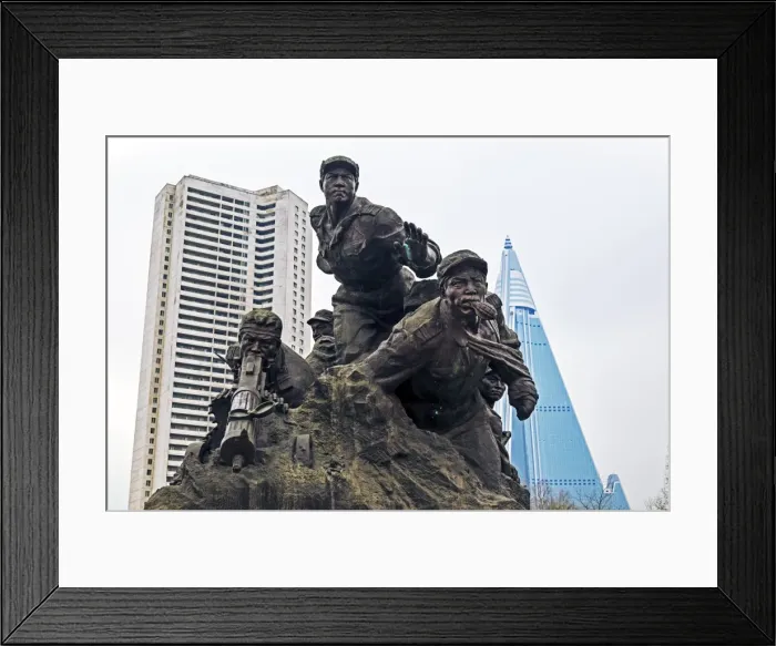 Framed Print : Statue illustrating the War for Independence, Monument to the Victorious Fatherland Liberation war, Pyongyang, Democratic Peoples Republic of Korea (DPRK), North Korea, Asia Framed Print : Statue illustrating the War for Independence, Monument to the Victorious Fatherland Liberation war, Pyongyang, Democratic Peoples Republic of Korea (DPRK), North Korea, Asia