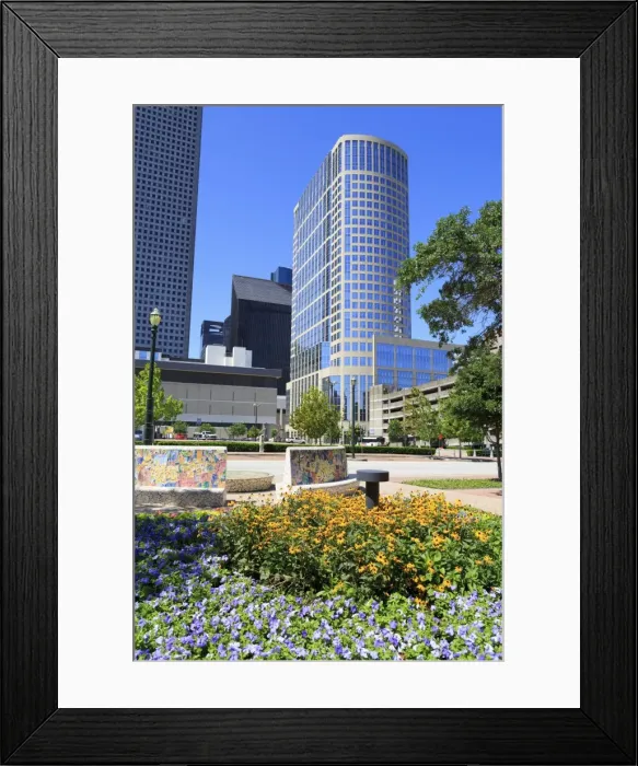 Framed Print : Market Square Park, Houston, Texas, United States of America, North America Framed Print : Market Square Park, Houston, Texas, United States of America, North America