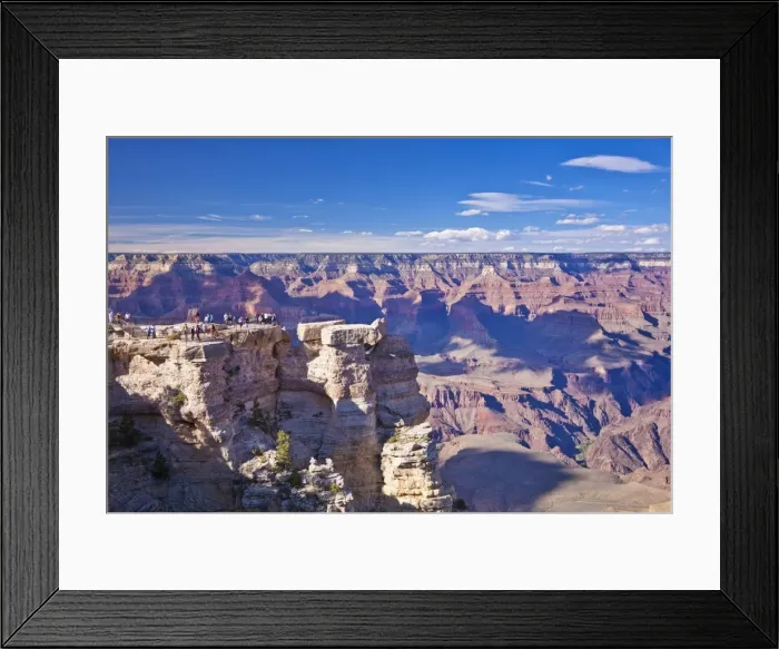 Framed Print : Tourists at Mather Point overlook, South Rim, Grand Canyon National Park, UNESCO World Heritage Site, Arizona, United States of America, North America Framed Print : Tourists at Mather Point overlook, South Rim, Grand Canyon National Park, UNESCO World Heritage Site, Arizona, United States of America, North America
