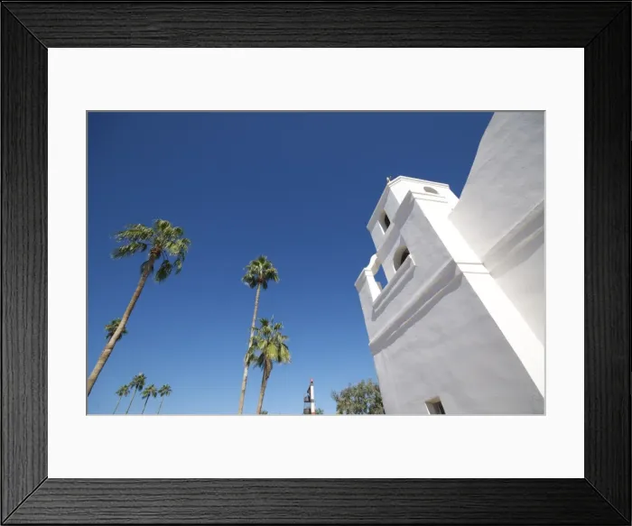 Framed Print : Our Lady of Perpetual Help Mission Church, Scottsdale, near Phoenix, Arizona, United States of America, North America Framed Print : Our Lady of Perpetual Help Mission Church, Scottsdale, near Phoenix, Arizona, United States of America, North America