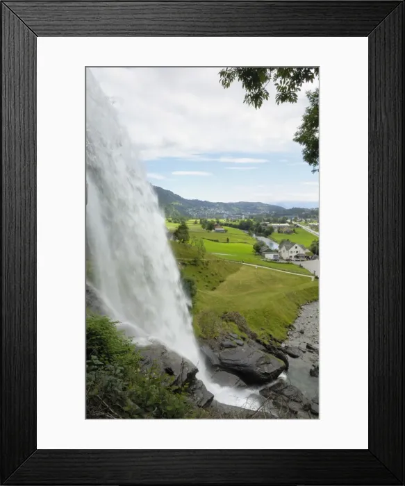 Framed Print : Steinsdalsfossen waterfall, near Norheimsund, Hordaland, Norway, Scandinavia, Europe Framed Print : Steinsdalsfossen waterfall, near Norheimsund, Hordaland, Norway, Scandinavia, Europe