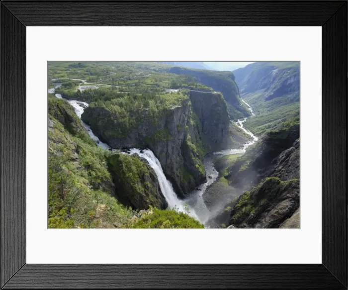 Framed Print : Voringfoss waterfall, near Eidfjord, Hordaland, Norway, Scandinavia, Europe Framed Print : Voringfoss waterfall, near Eidfjord, Hordaland, Norway, Scandinavia, Europe