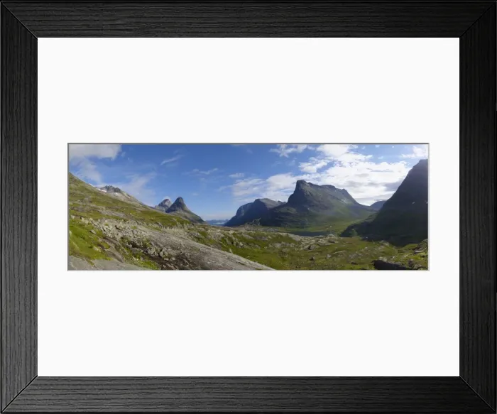 Framed Print : Mountains near Trollstigen, More og Romsdal, Norway, Scandinavia, Europe Framed Print : Mountains near Trollstigen, More og Romsdal, Norway, Scandinavia, Europe
