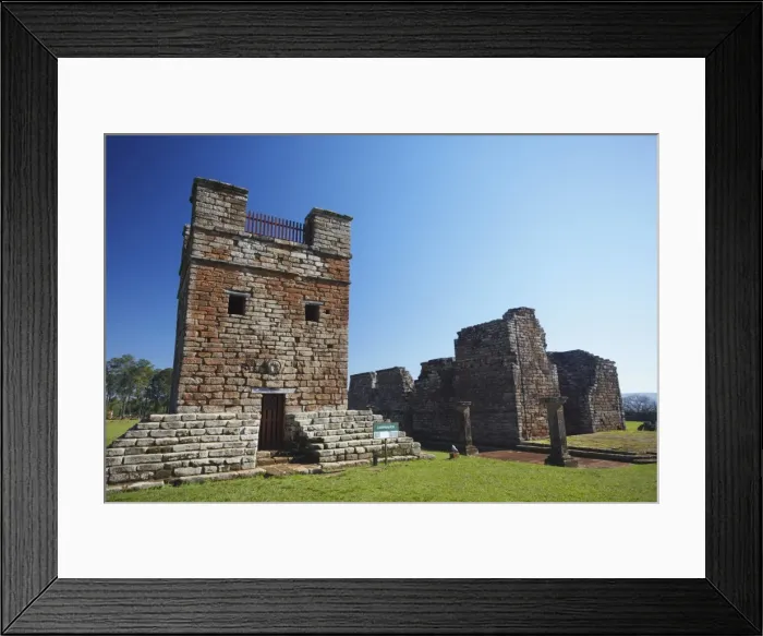 Framed Print : Ruins of Jesuit mission at Trinidad (La Santisima Trinidad de Parana), UNESCO World Heritage Site, Parana Plateau, Paraguay, South America Framed Print : Ruins of Jesuit mission at Trinidad (La Santisima Trinidad de Parana), UNESCO World Heritage Site, Parana Plateau, Paraguay, South America