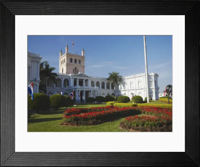 Framed Print : Palacio de Gobierno (Government Palace), Asuncion, Paraguay, South America Framed Print : Palacio de Gobierno (Government Palace), Asuncion, Paraguay, South America