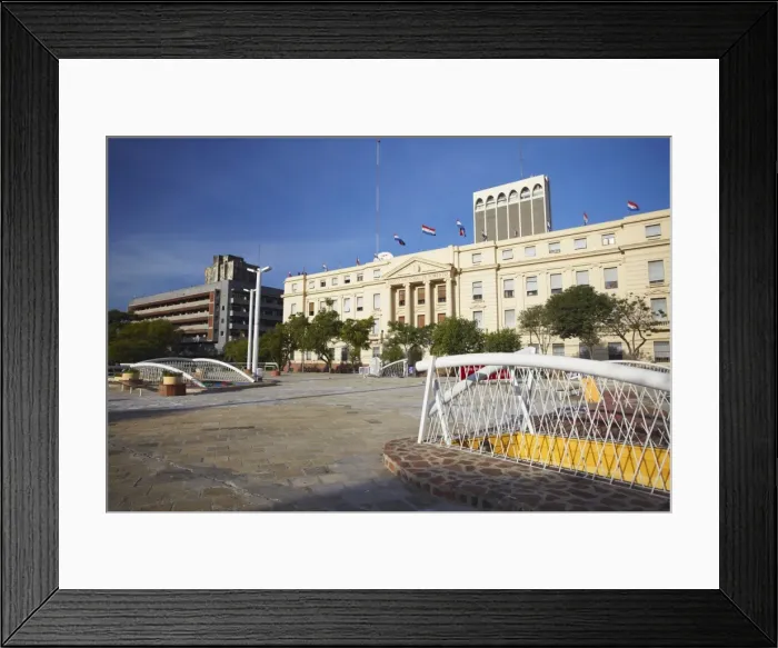 Framed Print : Plaza de los Heroes, Asuncion, Paraguay, South America Framed Print : Plaza de los Heroes, Asuncion, Paraguay, South America