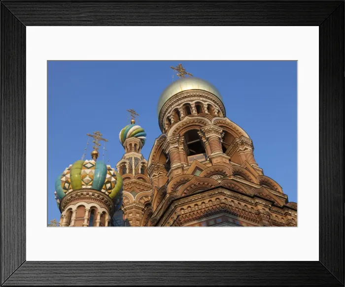 Framed Print : Looking up at the domes of the Church on Spilled Blood, UNESCO World Heritage Site, St. Petersburg, Russia, Europe Framed Print : Looking up at the domes of the Church on Spilled Blood, UNESCO World Heritage Site, St. Petersburg, Russia, Europe