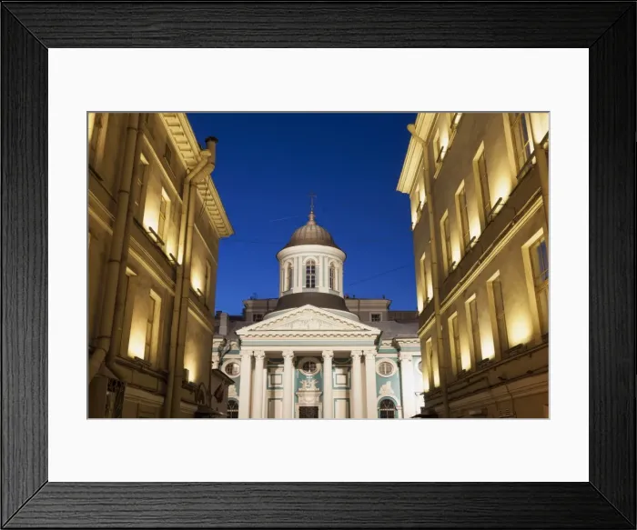 Framed Print : The Armenian Church of St. Catherine at night, St. Petersburg, Russia, Europe Framed Print : The Armenian Church of St. Catherine at night, St. Petersburg, Russia, Europe